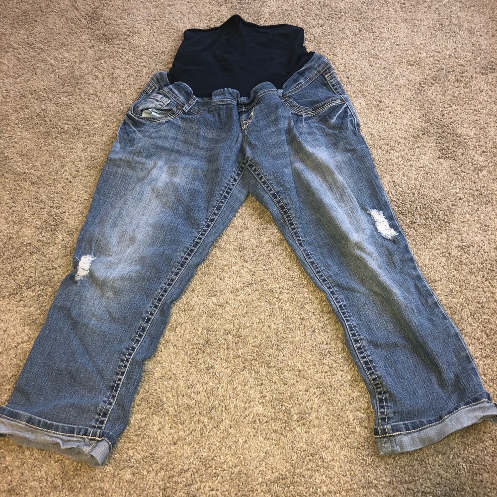 Wall Flower | XL | Maternity Capris